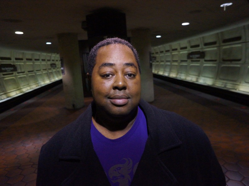 A picture of Alan Henry in the DC metro.