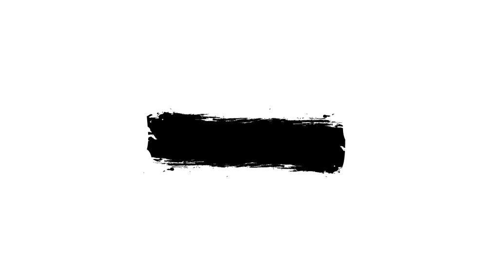 a redacted text or smudge