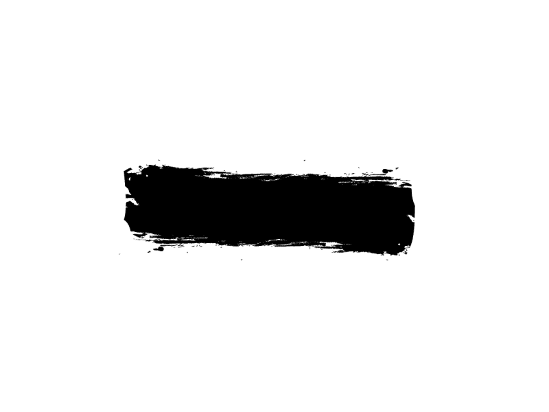 a redacted text or smudge