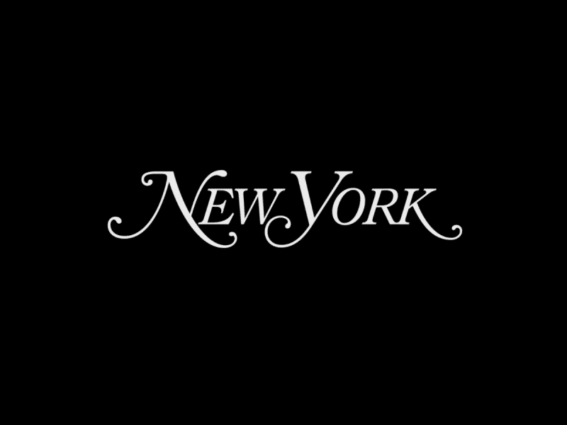 The New York Magazine logo on a black background.